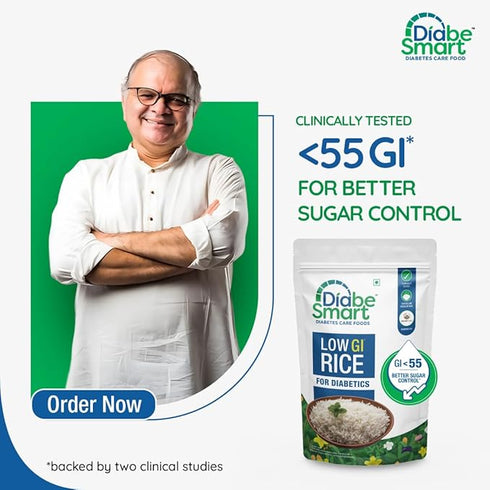 DiabeSmart Low GI Rice For Diabetics